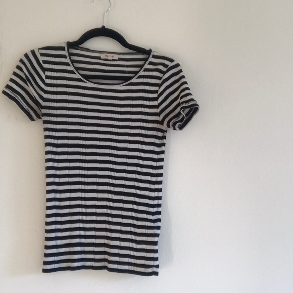 Madewell stripe T-shirt - Picture 2 of 2